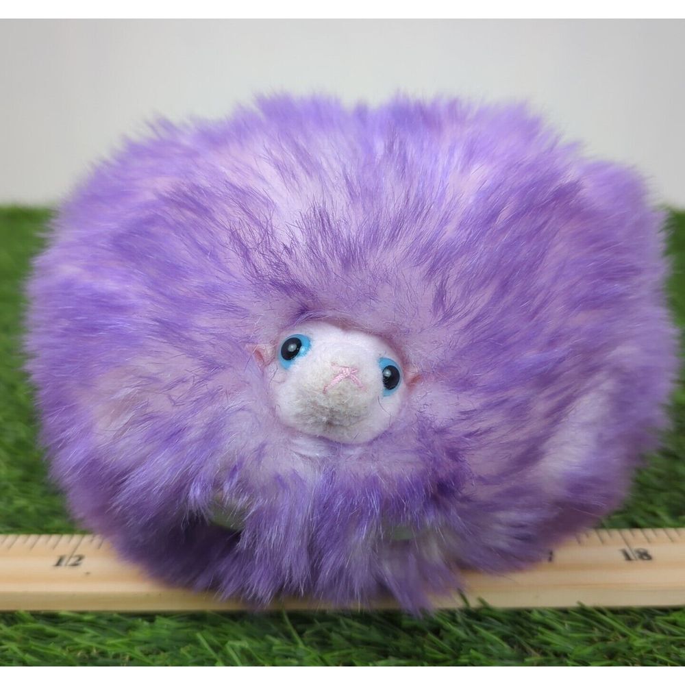 Harry Potter Purple Pygmy Puff Plush Animal 6" Rodent Toy Wizarding World Pellet